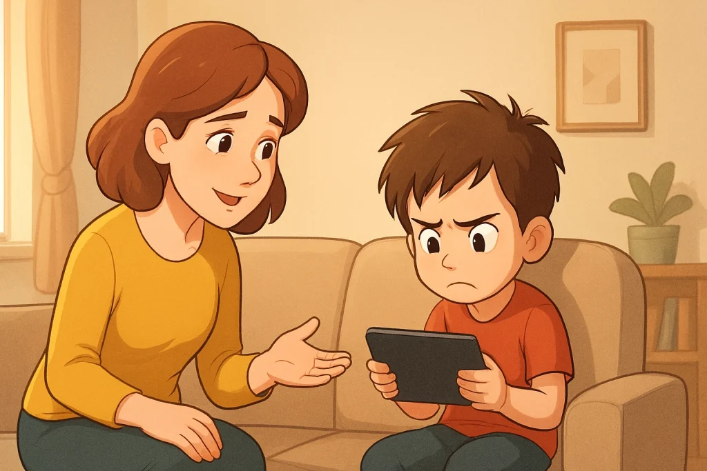 پذیرش اشتباه کودک