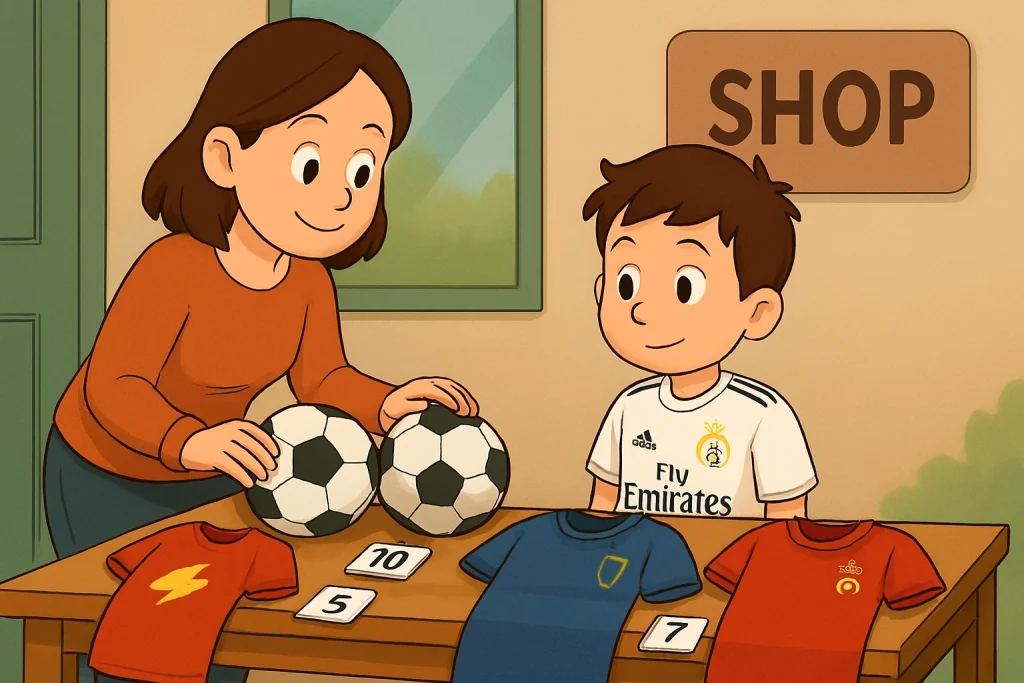 بازی آموزش بودجه بندی به کودکان 7 تا 9 سال | فروشگاه کوچک من 13 بازی آمورش بودجه بندی به کودکان را با علایق کودک ترکیب کنید