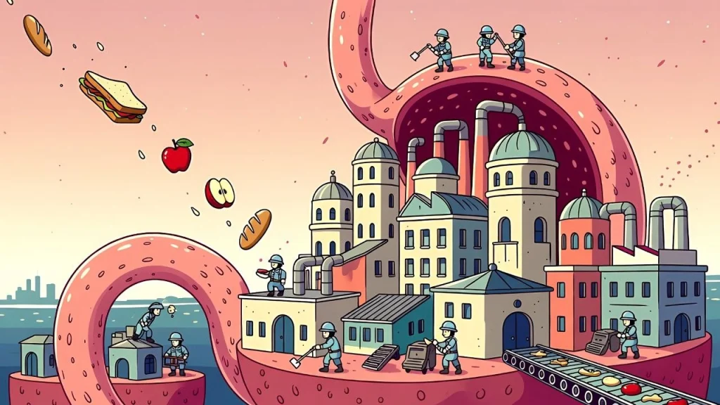 10 راز عجیب بدن انسان: معده انسان